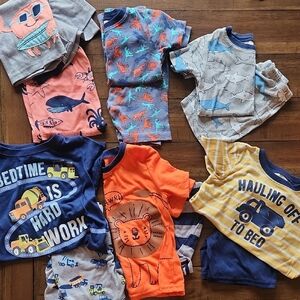 Carter's Kids' Pajama Short Sleeve And Shorts - 6 Sets